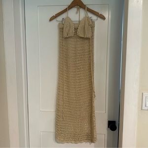 Crochet Beach Skirt Set